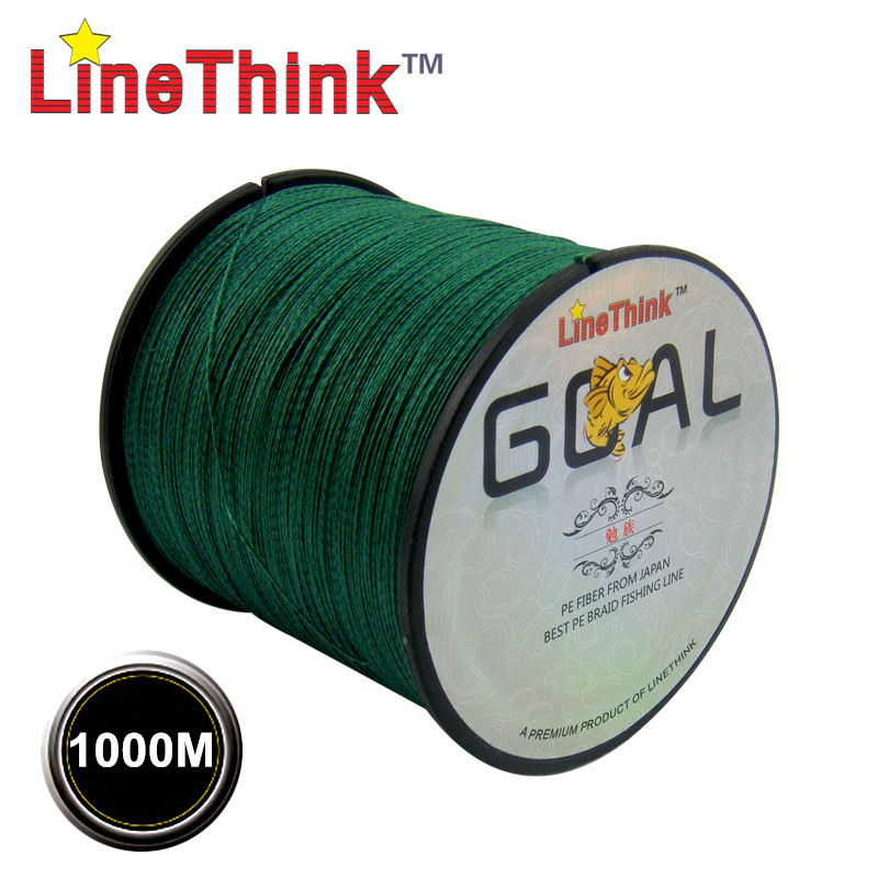 Fishing Equipment Brands - 1000 メートルゴール LineThink ブランド最高品質のマルチフィラメント 100% PE