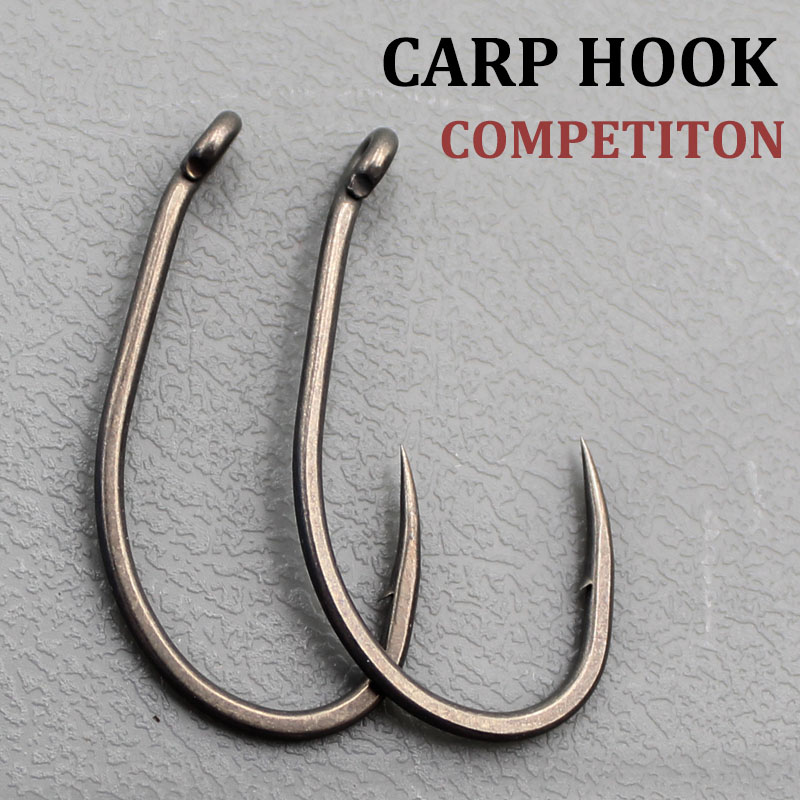 Fishing Equipment Brands - 20 ピース/ロット鯉釣り PTFE コーティング有刺フック日本ブランド品質チョッドヘアリグフック競技用アクセサリー