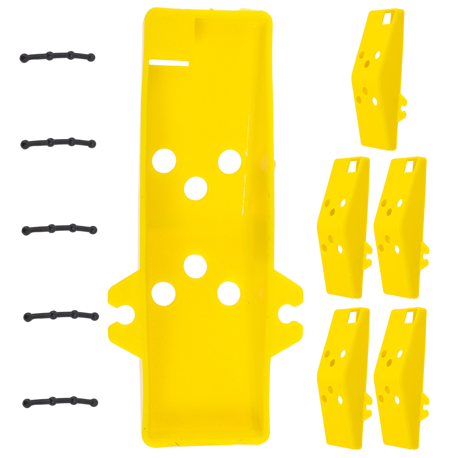 Fishing Equipment And Accessories - 5セット アイスオーガーブレードガード 高品質フレキシブルプラスチックスリーブ ハンドオーガー用 アイスフィッシング機器 冬の釣りアクセサリー