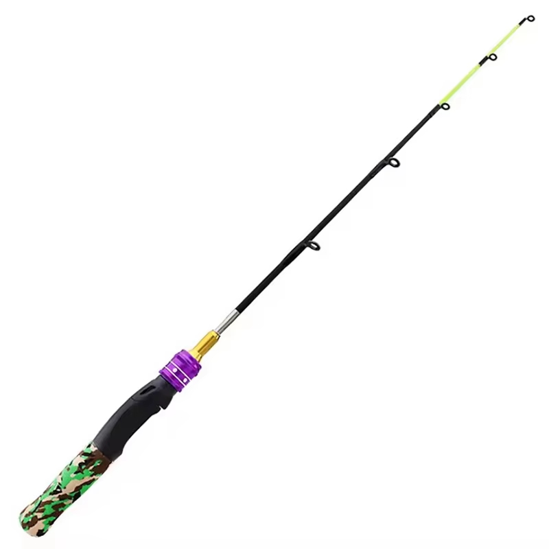 Fishing Equipment For Kids - WEIHE 61cm アイスフィッシングロッド カーボン スピニング 冬用
