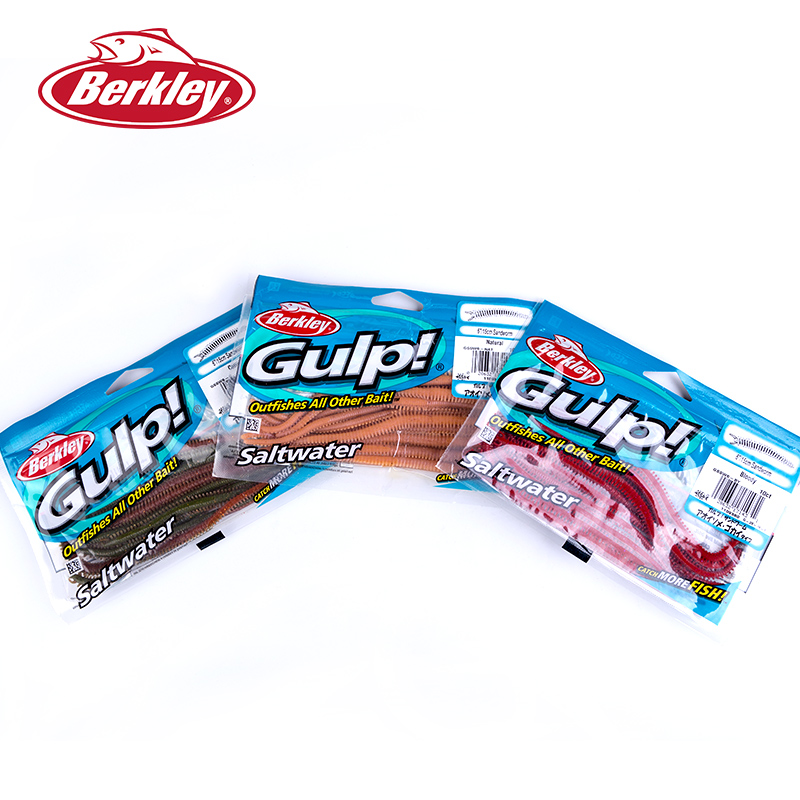 Fishing Equipment Brands - オリジナルバークレーブランド ガルプ 5cm/24個 15cm/10個入り ワームベイト ソフトフィッシングルアー