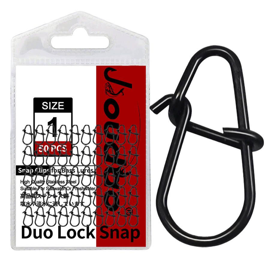 Fishing Equipment And Accessories - 50 個クランクベイトスナップステンレス鋼デュオロックルアースナップクイックチェンジ釣りクリップ高速クリップスナップフックコネクタ