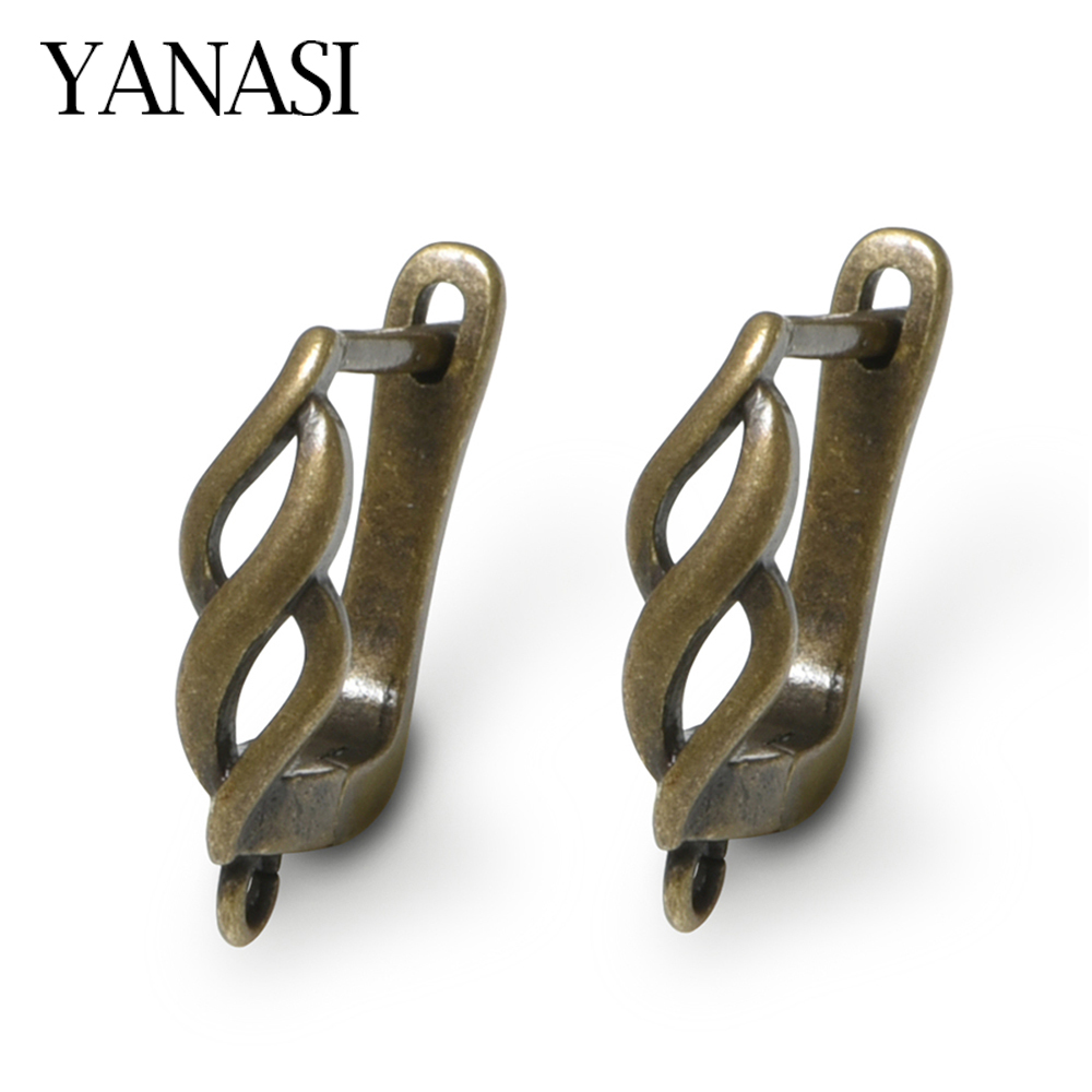 Circle Hook Set - YANASI 2026 新しい 1 ペアのイヤリングフッククラスプ、アンティークブロンズ/18K ゴールドメッキ真鍮イヤーワイヤー