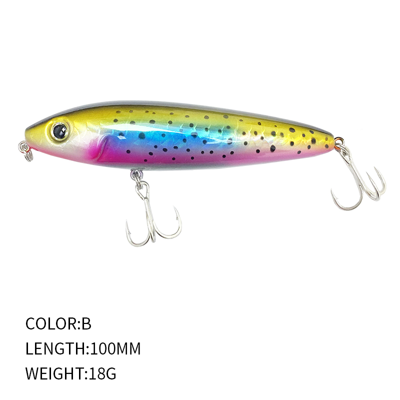 100 ミリメートル 18 グラムペンシルベイトフローティン - Fishing Equipment And Gear のレビューと価格