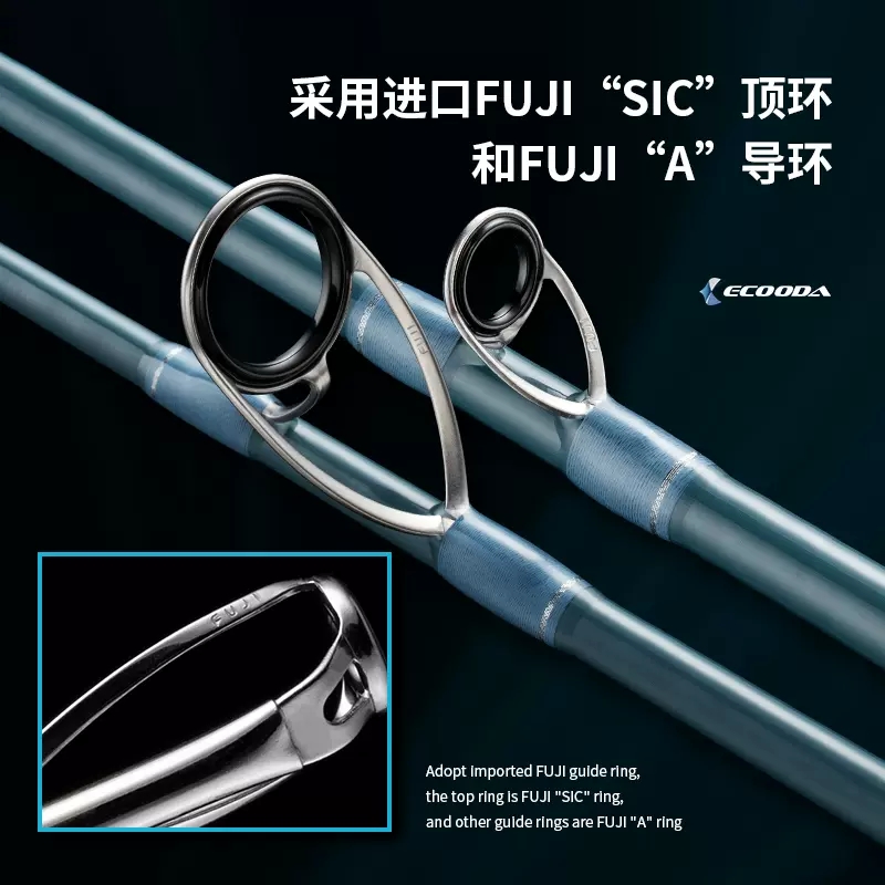 Ecooda-スピニング釣り竿,キャスティング,ボート釣り用 - Fishing Equipment Brands のレビューと価格