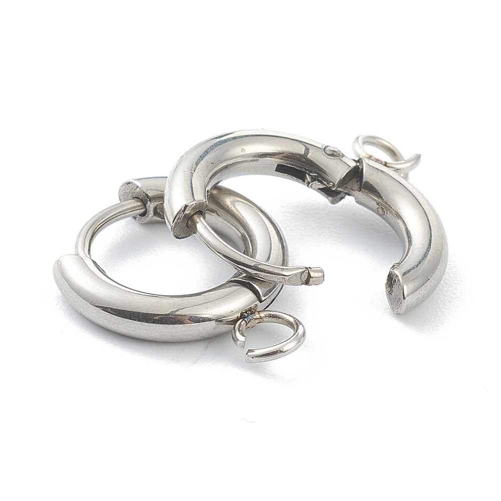 10個入り 201ステンレス鋼製ハギーイヤリングフック ラウ - Circle Hook Set のレビューと価格