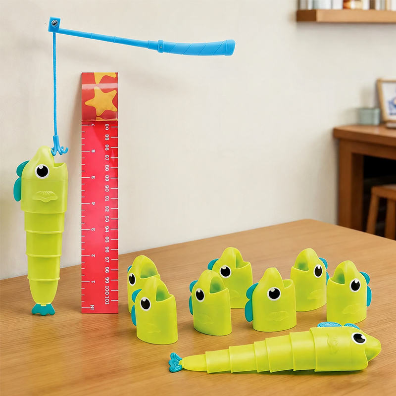 KNYYSECQ 釣り伸縮式魚のおもちゃセットデスクトップバ - Fishing Equipment For Kids のレビューと価格
