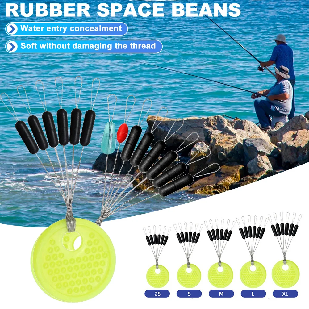 海での長距離キャスティング用のゴム製フィッシングロッド,黒い - Fishing Equipment And Gear のレビューと価格