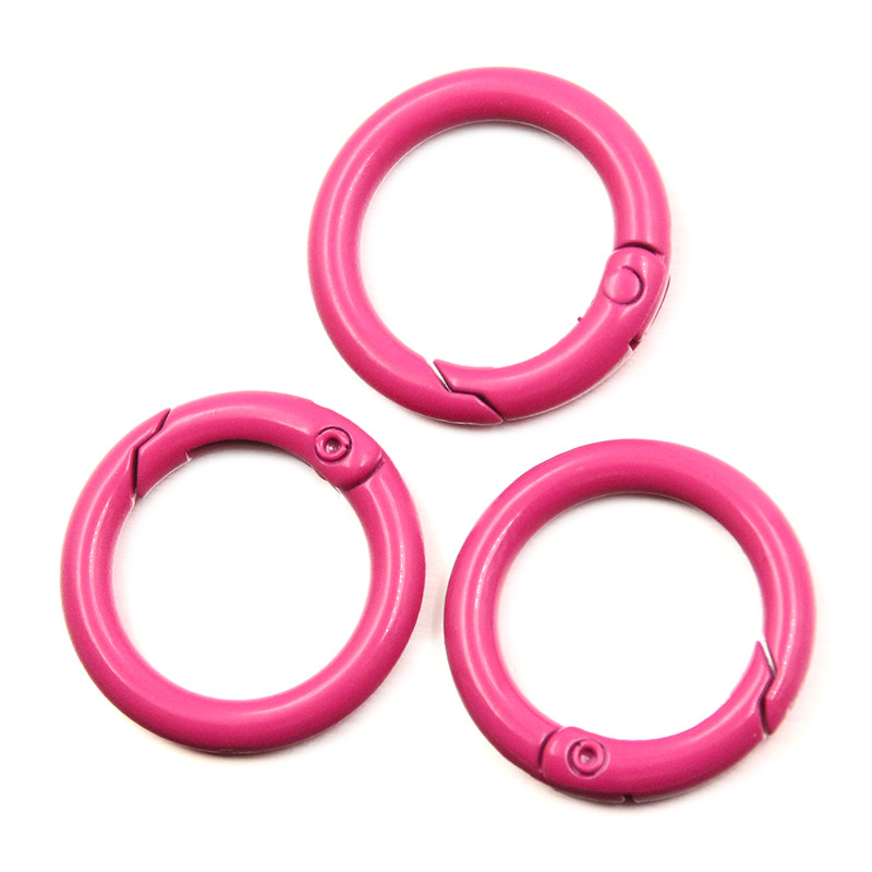 5-20 個カラフルな春 O リングラウンドカラビナキーリン - Circle Hook Set のレビューと価格