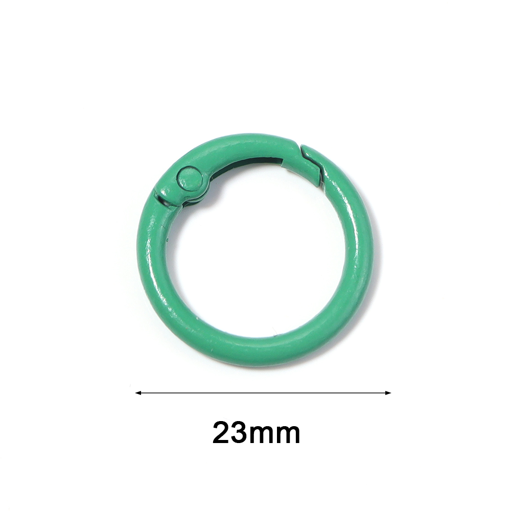 20 ピース/ロット金属 O リングスプリングクラスプカラフ - Circle Hook Set のレビューと価格