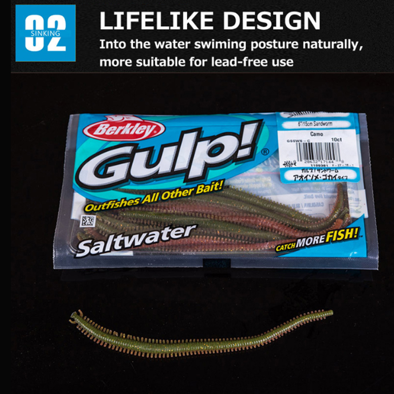 オリジナルバークレーブランド ガルプ 5cm/24個 15c - Fishing Equipment Brands のレビューと価格