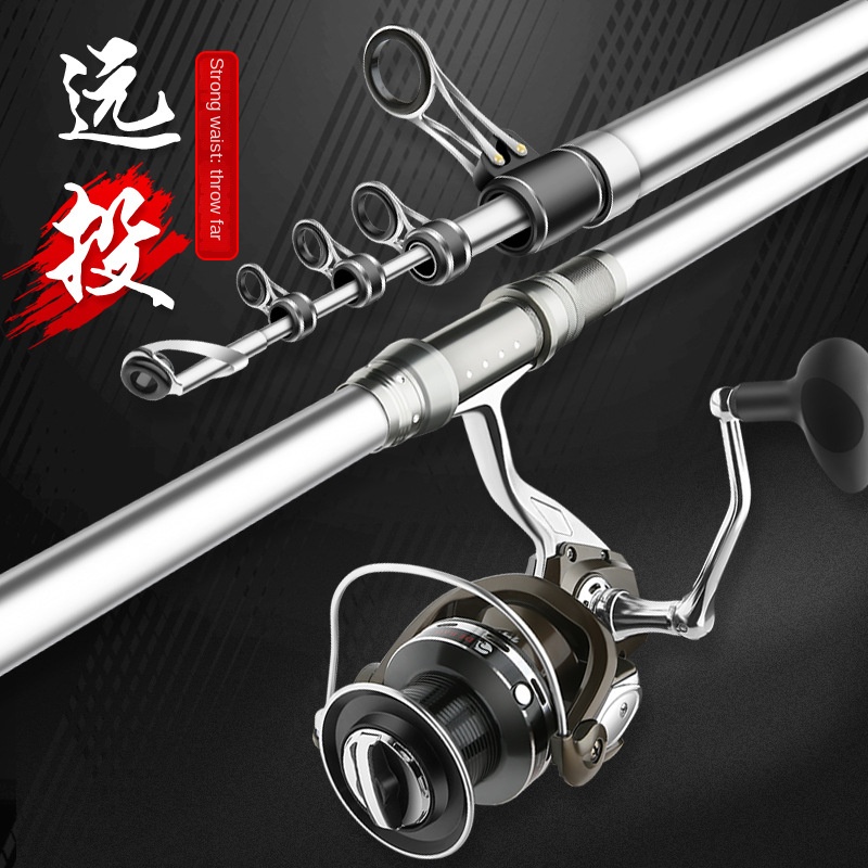 ロングショット用カーボンフィッシングロッド,サーフキャスティ - Fishing Equipment Brands のレビューと価格
