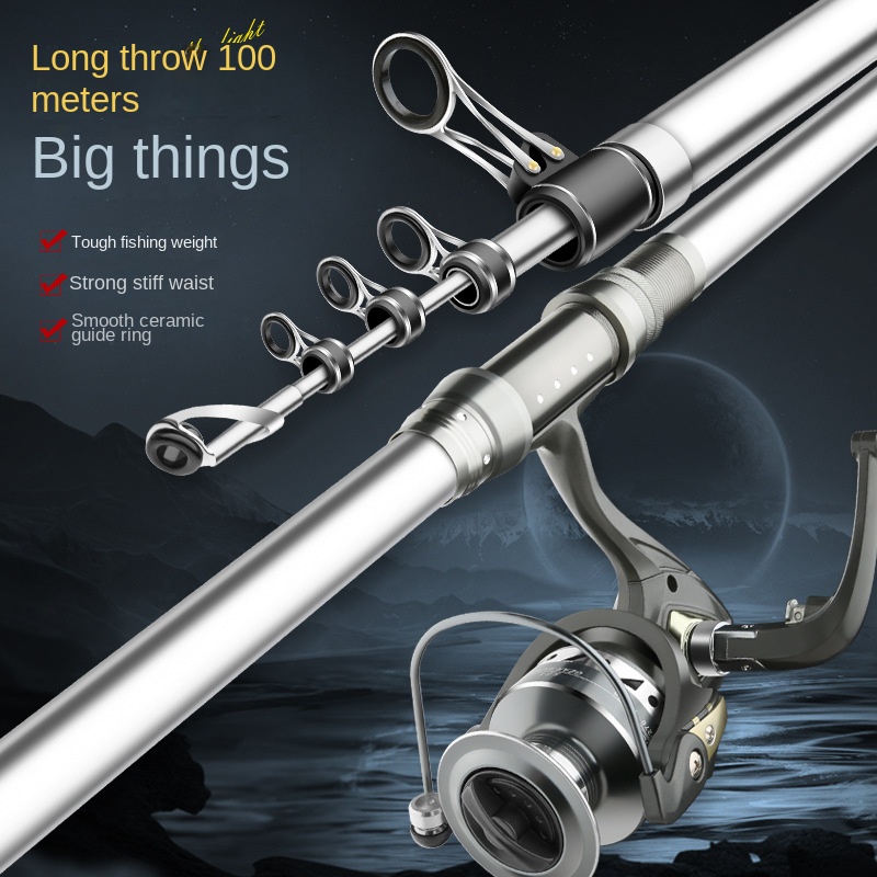 ロングショット用カーボンフィッシングロッド,サーフキャスティ - Fishing Equipment Brands のレビューと価格