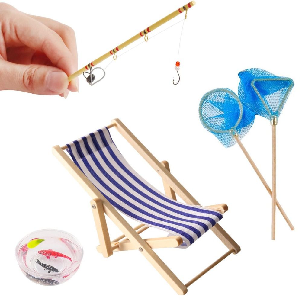 装飾的なミニ釣り竿,17.5cm,マイクロランドスケープ,ド - Fishing Equipment For Kids のレビューと価格