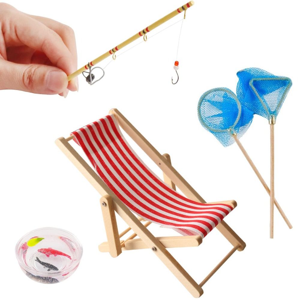 装飾的なミニ釣り竿,17.5cm,マイクロランドスケープ,ド - Fishing Equipment For Kids のレビューと価格