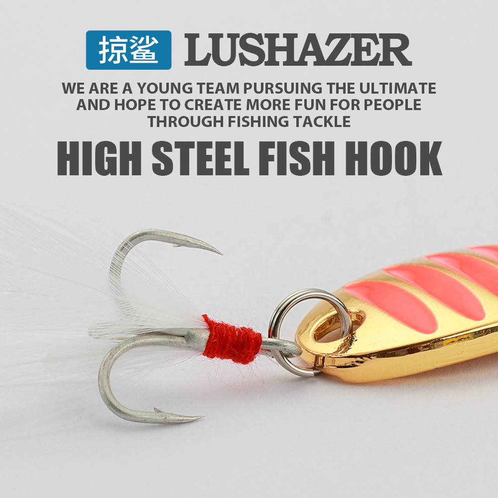 LUSHAZERブランド釣り用ルアースプーン2g 5g 7g - Fishing Equipment Brands のレビューと価格