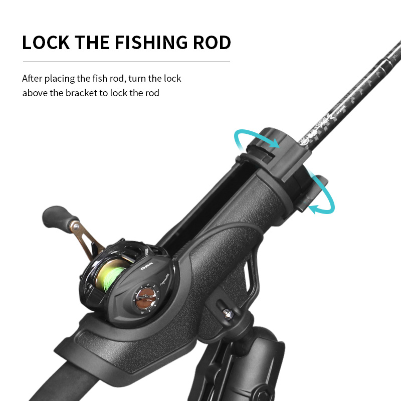 VINはあなたの手を解放します。釣り竿ホルダーには9.5cm - Fishing Equipment Us のレビューと価格