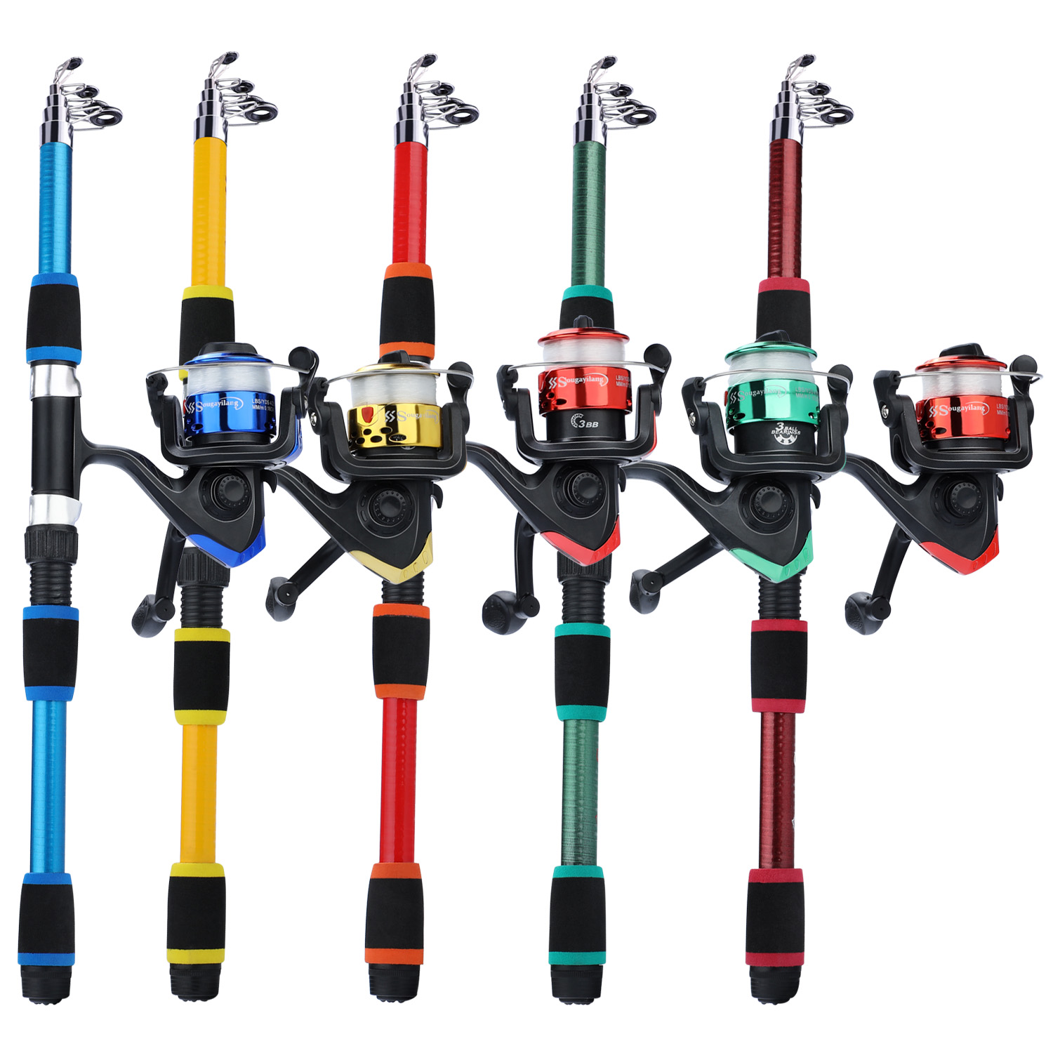 Sougayilang-子供用の完全な釣り竿セット,伸縮式釣 - Fishing Equipment For Kids のレビューと価格